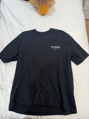Men’s allsaints oversized black t shirt